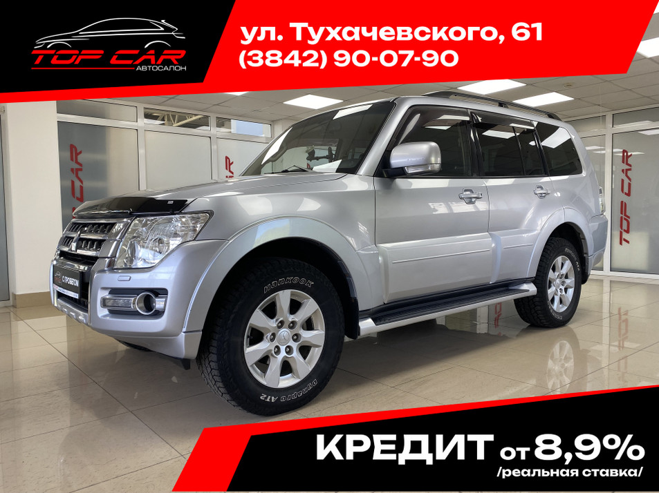 Автомобиль с пробегом Mitsubishi Pajero в городе Кемерово ДЦ - PANGO Центр ТопКар