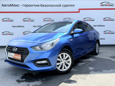 Автомобиль с пробегом Hyundai Solaris в городе Тюмень ДЦ - Автосалон «АвтоМакс»