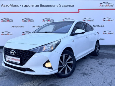 Автомобиль с пробегом Hyundai Solaris в городе Тюмень ДЦ - Автосалон «АвтоМакс»