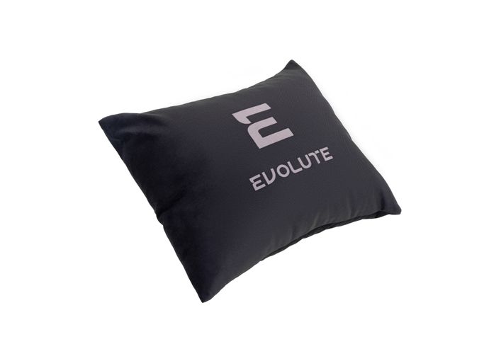 Подушка декоративная черная EVOLUTE